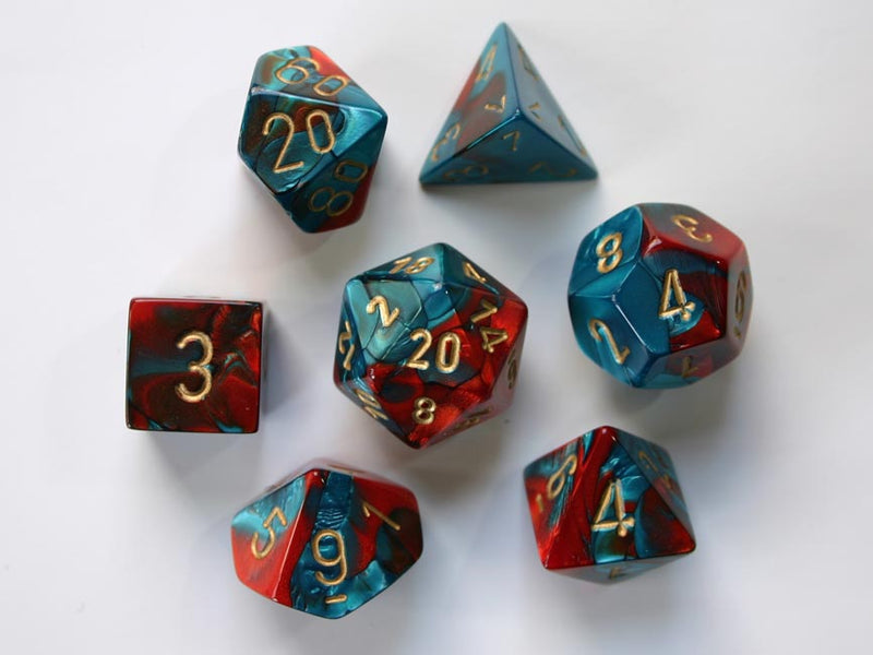 Chessex Dice - Gemini Poly 7 Set