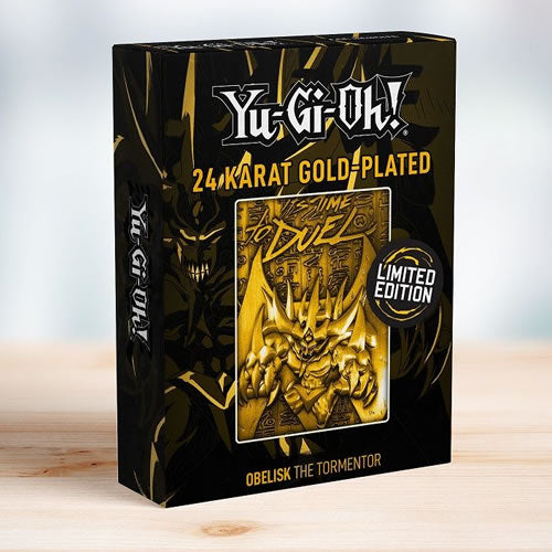 Limited Edition 24 Karat Gold Plated Yu-Gi-Oh! Cards