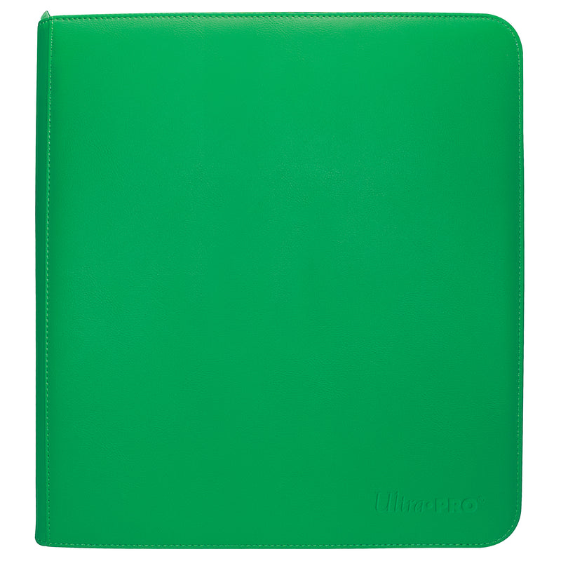 Ultra PRO: 12-Pocket Zippered PRO-Binder - Vivid (Green)