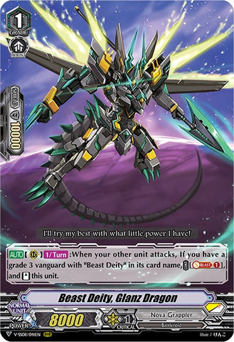 Beast Deity, Glanz Dragon (V-SS08/041EN) [Clan Selection Plus Vol.2]