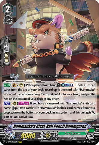 Hammsuke's Rival, Nail Pencil Hammgoroo (V-SS08/079EN) [Clan Selection Plus Vol.2]