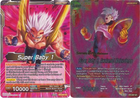 Super Baby 1 // Super Baby 2, Awakened Malevolence (BT8-067_PR) [Malicious Machinations Prerelease Promos]