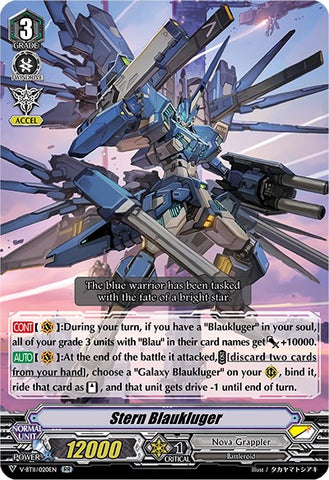 Stern Blaukluger (V-BT11/020EN) [Storm of the Blue Cavalry]