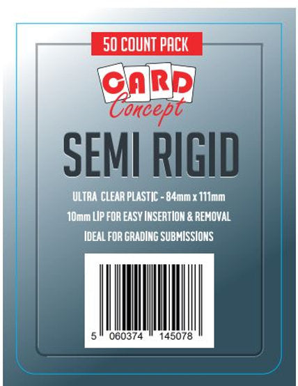 Card Concept Semi Rigid Grading Sleeves
