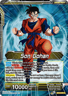 Son Gohan // 	SS Son Gohan, Hope of the Resistance (Common) (BT13-091) [Supreme Rivalry]
