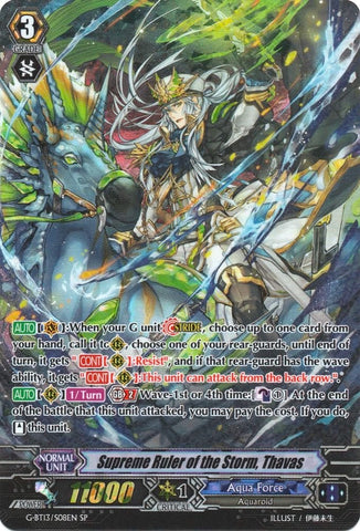Supreme Ruler of the Storm, Thavas (G-BT13/S08EN) [Ultimate Stride]