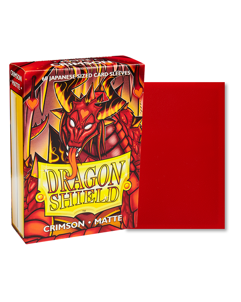 Buy Dragon Shield Sleeves Japanese Matte Blood Redin Canada - at