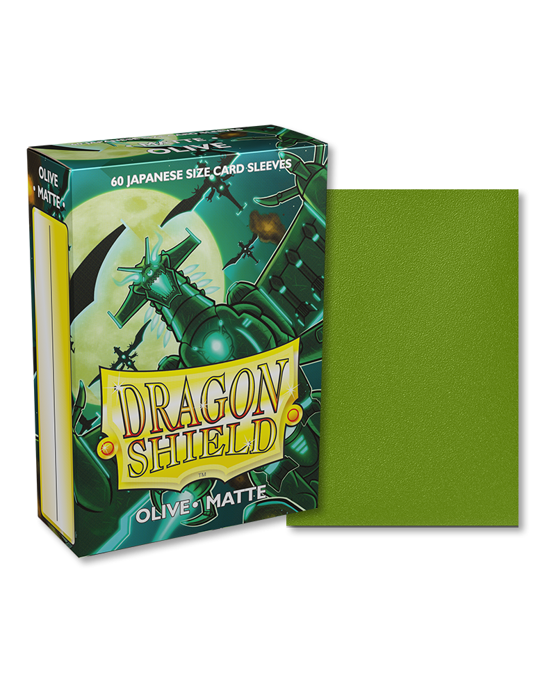 Dragon Shield Matte 60 Count Japanese Size Small Sleeves