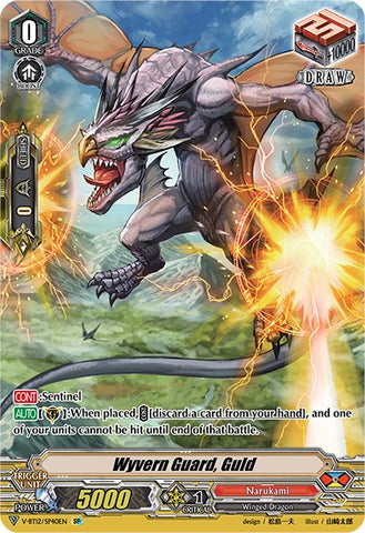 Wyvern Guard, Guld (V-BT12/SP40EN) [Divine Lightning Radiance]