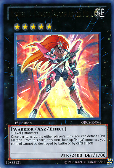 Number 12: Crimson Shadow Armor Ninja [ORCS-EN042] Ultra Rare