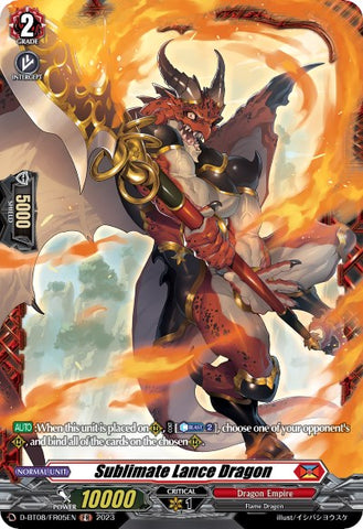 Sublimate Lance Dragon (D-BT08/FR05EN) [Minerva Rising]