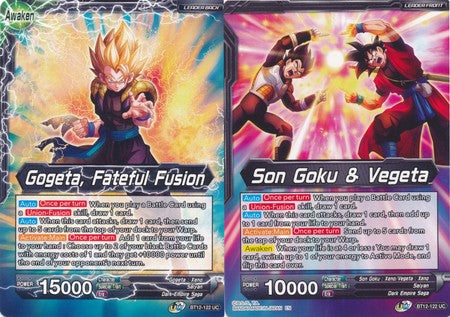Son Goku & Vegeta // Gogeta, Fateful Fusion (BT12-122) [Vicious Rejuvenation]
