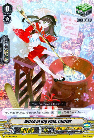 Witch of Big Pots, Laurier (Parallel Foil) (V-TD09/015EN) [Shinemon Nitta]