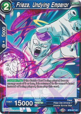 Frieza, Undying Emperor (BT9-027) [Universal Onslaught]