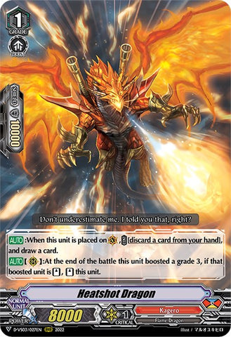 Heatshot Dragon (D-VS03/027EN) [V Clan Collection Vol.3]