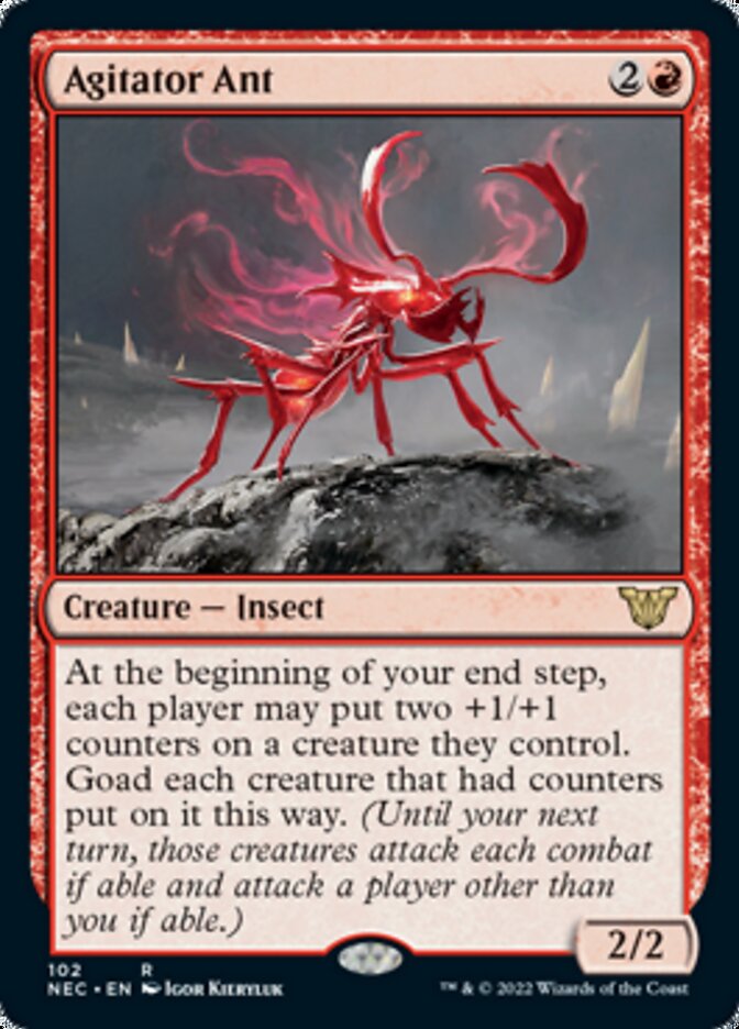 Agitator Ant [Kamigawa: Neon Dynasty Commander]