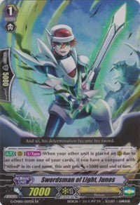 Swordsman of Light, Junos (G-CMB01/007EN) [Vanguard & Deletor]