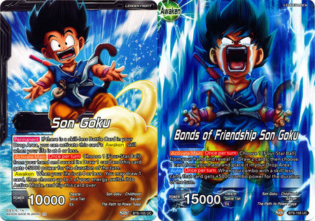 Son Goku // Bonds of Friendship Son Goku (BT6-105) [Destroyer Kings]