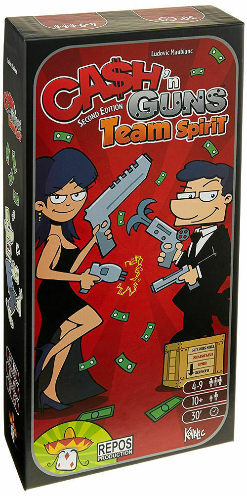 Cash 'N Guns (Second Edition)- Team Spirit Expansion