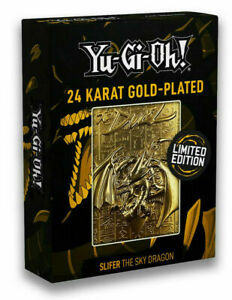 Limited Edition 24 Karat Gold Plated Yu-Gi-Oh! Cards